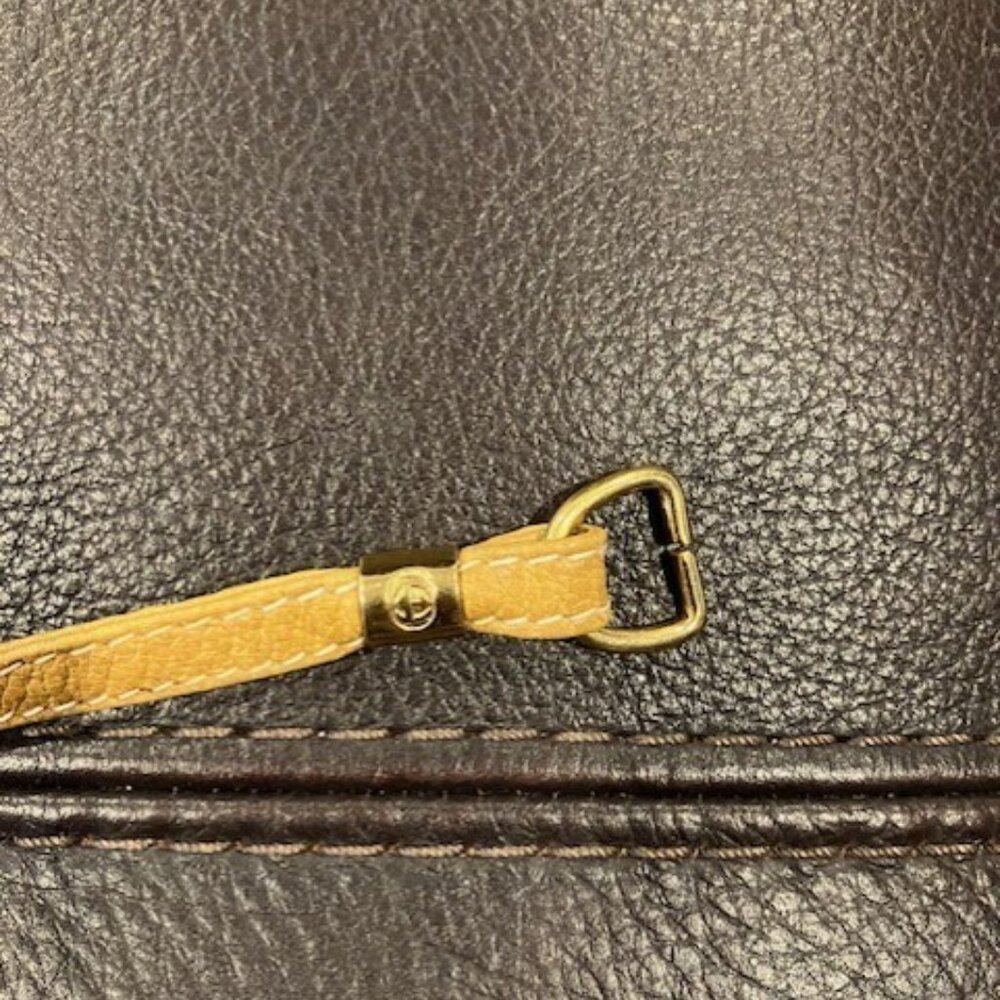 Authentic Gucci Handbag Pebbled Leather Shoulder Strap